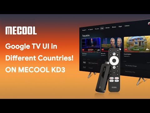 Do you know that #GoogleTV UI differs in different areas? | MECOOL Tips