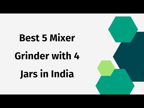 5 Best Mixer Grinder with 4 Jars in India 2024 | 4 jar mixer grinder