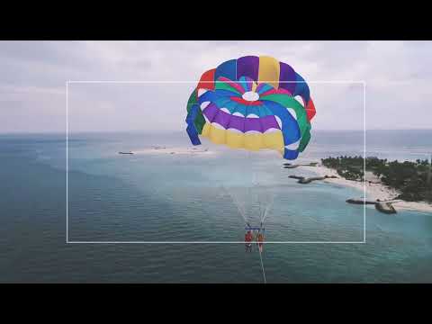 #exciting #parasailing over Maldives Maafushi island by me #Sukla Das #travel #watersport #maldives