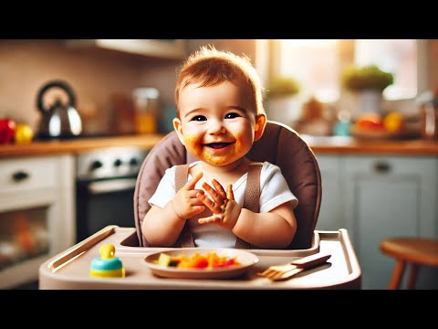 Baby Eating food | Funny Baby Eating Food Compilation