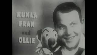 Kukla, Fran and Ollie - Last Show Before Summer Vacation - June 27, 1952