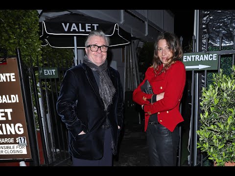 Actor Nathan Lane Steps Out For Dinner With A Friend in Santa Monica!