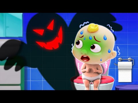 Don't be Scared of the Dark | Monster in the Toilet | CoComelon Nursery Rhymes & Kids Songs