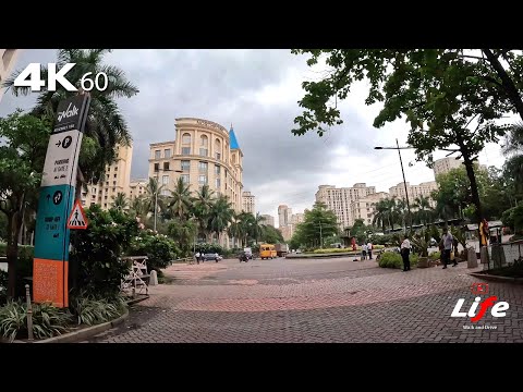 Driving in Thane 2: Hiranandani Estate | 4K 60fps