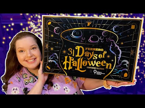 ✨🔮 31 DAYS OF HALLOWEEN COUNTDOWN CALENDAR UNBOXING 🍫✨