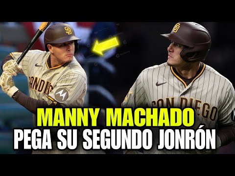 MANNY MACHADO SACUDIÓ SU SEGUNDO HOME RUN DE LA TEMPORADA, PADRES VS CUBS - MLB