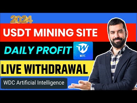 2024 New Online Earning App WDC//Live withdraw Proof video 🔥💯//Make Money Online at Home//Junior Sir