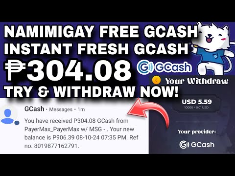 FREE ₱304.08 GCASH WITHDRAW NOW LEGIT LIVE PAYOUT 1 SECONDS PASOK AGAD SA GCASH NEW LEGIT APP GCASH