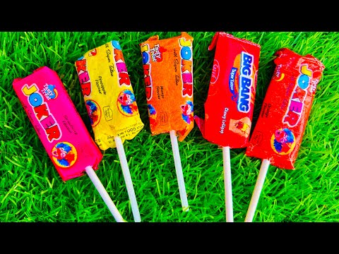 Some popular Candies in the World | New Milk Bottle | mini Cooking | Ice Cream Pop It | Asmr Coca