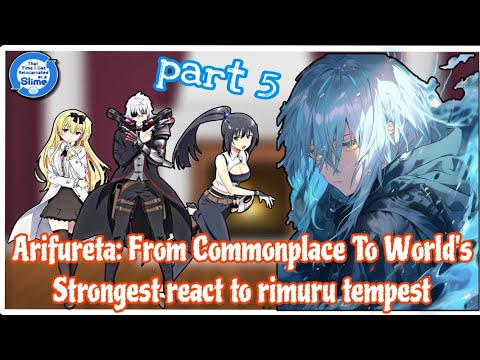 Arifureta Shokugyou de Sekai Saikyou React To Rimuru Tempest | part 5 | | Gacha Reaction | [AU]