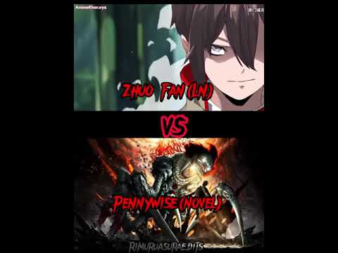 Zhuo Fan(LN)-VS-Pennywise(novel)#edit#shorts#webtoon#novel#pennywise#anime