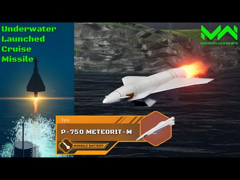 P-750 Meteorit-M Cruise Missile That Can Be 'Bounce' From Underwater 🫧 Submarine User Fav Missile?