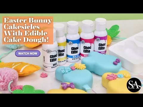 How To Make Easter Bunny Cakesicles! 🌼