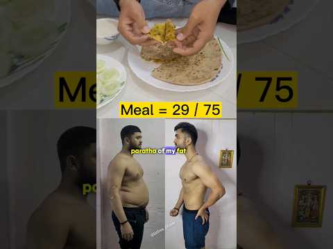 Meal 29, High protein low calorie paratha | fat loss meal | fatfree fitness #shorts #recipe