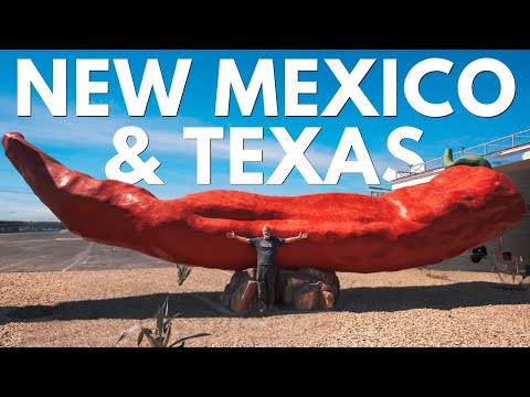 Texas & New Mexico 5 Day Road Trip: Caves, Aliens, Ghost Towns & National Parks