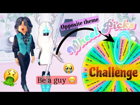 Wheel picks my Challenges in Dress to Impress | Roblox