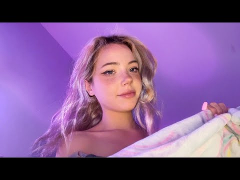 ASMR Let Me Get You Into Bed ❤️ Tucking You In, Skincare + Affirmations