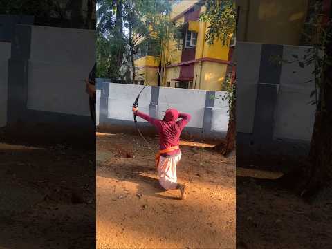 Indian Archery kalaripayattu #martialarts #archery #kalaripayattu #silambam #fitness