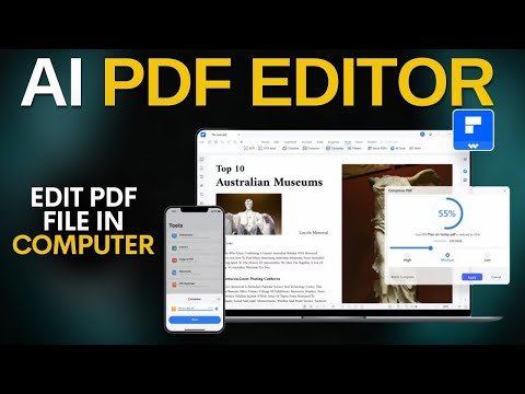 How to edit pdf file in computer | AI PDF editor 2024