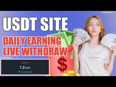 Welcome to New Mall || Daily Earn With Vip🤑|| Usdt Mining Site💰