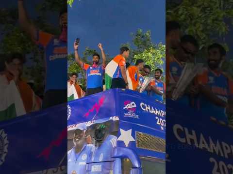 Team India Victory Parade at Wankhede Mumbai Marine Drive | Rohit Sharma Virat Kohli T20 World Cup