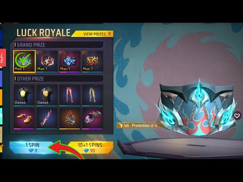 9 DIAMOND TRICK | FREE FIRE LUCK ROYALE