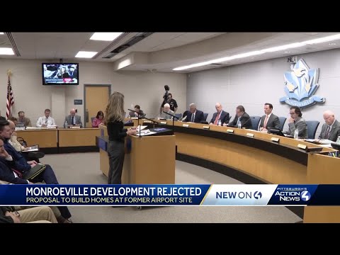 Monroeville council votes down proposed home development on former airport property