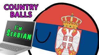 I'M SERBIAN song  |  Countryballs version ~ Rucka Rucka Ali