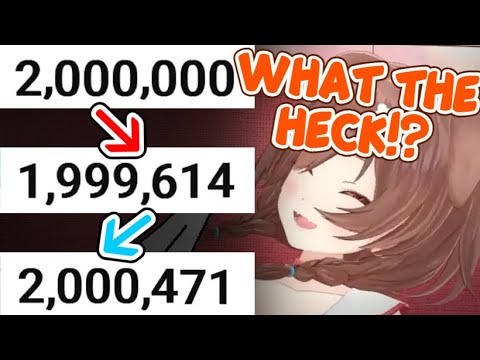 Korone Can't Stop Laughing When She Hits 2 Million Subs, Three Times... [Hololive]