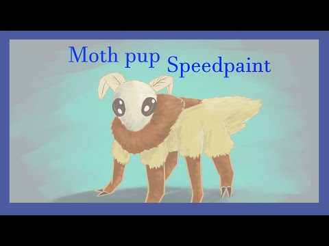 Moth speedpaint - creature design