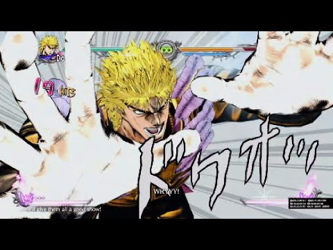 JoJo's Bizarre Adventure All-Star Battle R-Dio Brando Combo Video