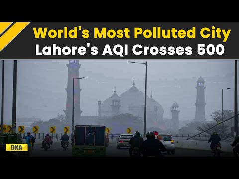 World's Most Polluted City: Pollution Hits Record Level In Pakistan's City Lahore, AQI Hits 553