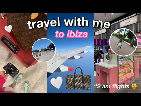 TRAVEL WITH ME TO IBIZA *england - ibiza* SUMMER 2022 :)