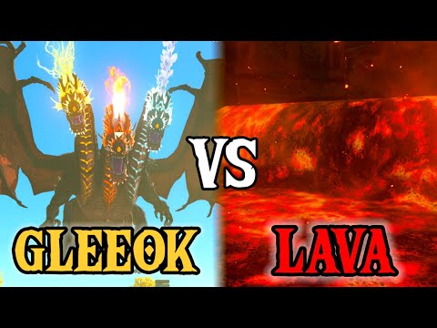 Dropping a GLEEOK in LAVA! | Zelda: Tears of the Kingdom