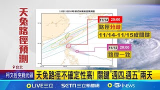 天兔恐放颱風假? 網哀別放:週末有球賽.演唱會 因強降雨"濕地"水位升高 烏石港旁港墘路淹水 "天兔"估週四發海陸警 氣象署:降雨熱區分布差異大│新聞一把抓20241113│三立新聞台