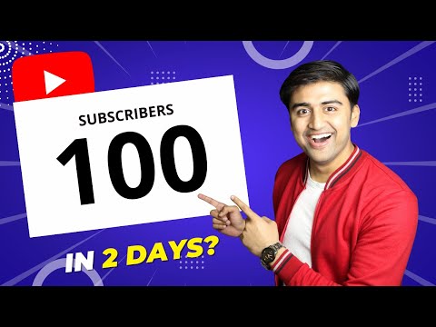 How to Get 100 SUBSCRIBERS in 2 DAYs on Youtube😱🔥 | YouTube Growth Tips 2022📈 - (Without Google Ads)