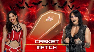 WWE 2K24 - Casket Match - Raquel Rodriguez VS Rhea Ripley | WWE RAW