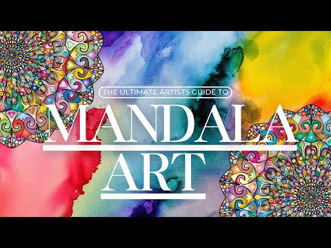 Mandala Art For Beginners🌀👨‍🎨🎨