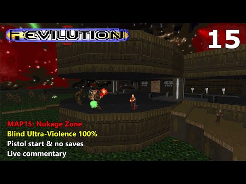 TNT: Revilution - MAP15: Nukage Zone - Blind Ultra-Violence 100%