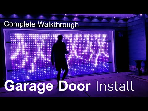 Govee Curtain Lights Garage Install: Full Walkthrough