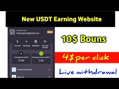 DAILY INCOME 4 USDT. DEPOSIT ONLY 10 USDT #crypto #bestusdtmoneymaking #cryptoinvestment