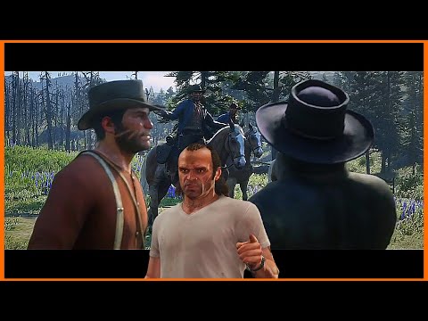 John Marston Meets Trevor's Great-Great Grandfather - RDR2