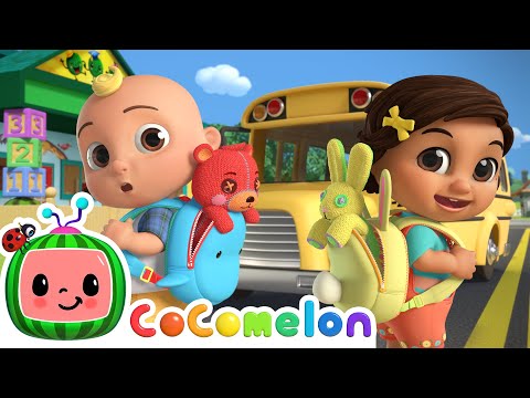 Nina’s First Day of School | CoComelon Nursery Rhymes & Kids Songs #AD