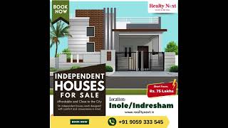 Simple & Modern Independent Houses for Sale in Inole, Indresham, Patancheru!  #realestate #property