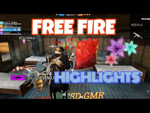 Free Fire Highlights || FF Montage || Overconfident Gameplay || SD GMR || CS Rank & BR Rank