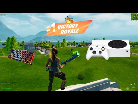 Fortnite Reload on Xbox Series S | Keyboard & Mouse Gameplay