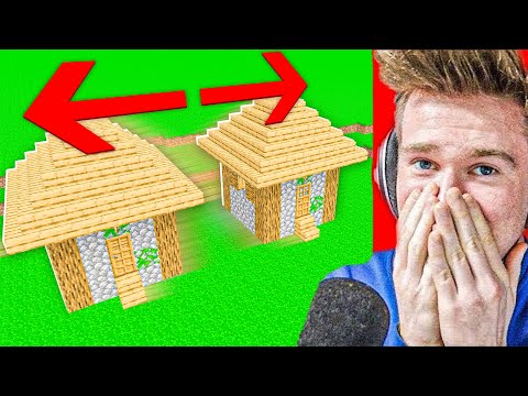 ODSUWAM DOMY WIDZÓW za każdym razem gdy NIE PATRZĄ 😂 | Minecraft Extreme