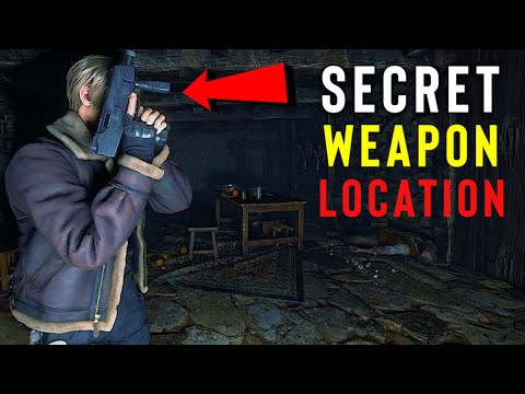 Resident Evil 4 Remake Easter Egg (SECRET WEAPON Location)