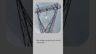 What is the corona effect in transmission line Short Video