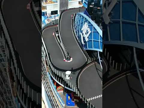 Race track on the deck